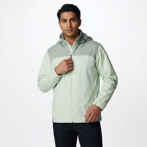 Veste souple légère en polyester avec fermeture éclair pour hommes coupe-vent d'extérieur imperméable avec fermeture à glissière pour la randonnée du printemps et de l'automne - Product Image 1