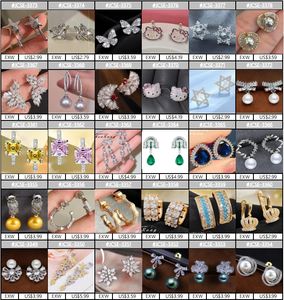 Tornillos para madera aretes de plata 925 boucles d'oreilles femmes Aretes pendientes bijoux en argent sterling boucle d'oreille lune - Product Image 5