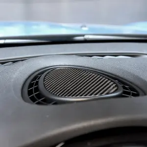Classic Style Carbon Fiber F Chassis Dashboard Sticker interior Accessory for bmw Mini Cooper F56 F55 F57
