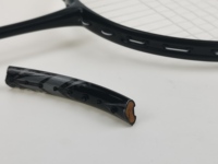 TY Wholesale Factory, raquettes de badminton personnalisées de haute qualité, en fibre de carbone tissée, avec noyau en mousse, légères, haute performance