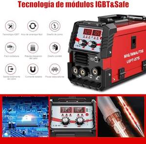 Портативный 275A 110V микро провод сварщик 3-в-1 Многофункциональный MIG + MMA + TIG машина с ЖК-цифровым дисплеем - Product Image 3