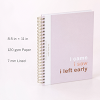 Carnet de notes à spirale imprimé transfrontalier, 80 feuilles, option cadeau, vente en gros Chine