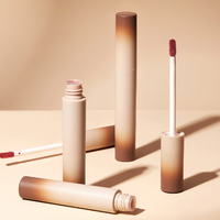 Tubes de rouge à lèvres et baumes à lèvres vides personnalisables avec logo, emballages en plastique et métal avec impression sérigraphique pour crème et gloss à lèvres