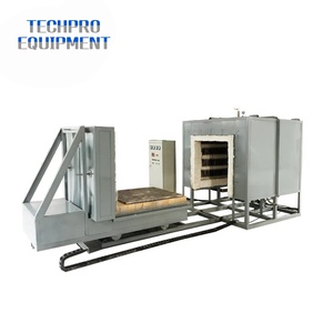 Horno de Resistencia Industrial con Carro, Construcción de Acero Inoxidable para Recocido, Temple y Endurecimiento de la Parte Inferior de Automóviles, Tratamiento Térmico - Product Image 5