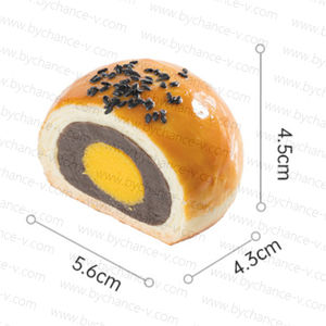 Maqueta Realista de Yema de <span class=keywords><strong>Huevo</strong></span> Salada para Pastelería, Atrezzo de Comida Falsa para Cine y Teatro, Exhibición de Panadería, Fotografía y Publicidad - Product Image 5