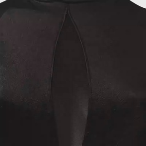 Robe fendue pour <span class=keywords><strong>danse</strong></span> latine, costume d'audition, costume de performance professionnel, costume de compétition, Rumba <span class=keywords><strong>Jive</strong></span>, en soie/coton - Product Image 4