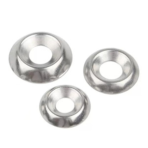 A2 A4 SS304 SS316 bol creux en forme de tasse concave convexe Fish Eye Lock rondelles à tête fraisée pour composant de bobine de câble - Product Image 1
