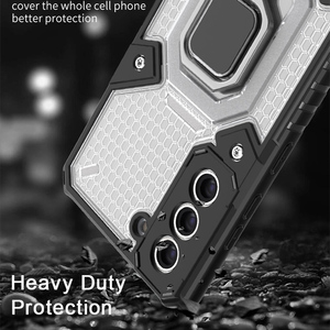 Coque arrière antichoc à <span class=keywords><strong>support</strong></span> de <span class=keywords><strong>voiture</strong></span>, pour <span class=keywords><strong>Samsung</strong></span> Galaxy S21 Plus, Ultra FE Note 20 10, A71, <span class=keywords><strong>A51</strong></span>, A52, A72, M52, M51, M31 - Product Image 2
