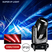 Projecteur à tête mobile 380W, ampoule 371W, DMX512 RDM, double prisme, 16 canaux, éclairage de scène DJ, discothèque, fête