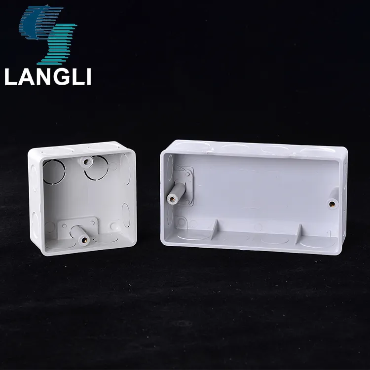Electrical Connection Enclosure Connector Light Wall Box Surface Carbon Switch Mount Box