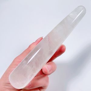 Hongzhuo 2022 en çok satan yüksek kalite gül kuvars vücut masajı şifa kristal değnekleri - Product Image 4
