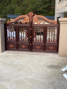 Cercado de jardín de aluminio y diseño Trills Gate Uso en el hogar Puertas de patio de metal - Product Image 3