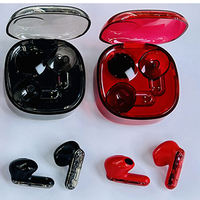 Audífonos Inalámbricos Transparentes, Mini Auriculares BT5.3 con ENC y Batería de Larga Duración