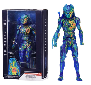 Figurine d'action articulée NECA Predator 2018, version <span class=keywords><strong>film</strong></span>, édition vision thermique, 7 pouces, PVC, échelle 1/6, objet de collection - Product Image 1