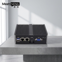 Mini PC Industrial Sin Ventilador Nuevo de Fábrica con Intel Core I3, Windows, DDR3, 2COM, Pantalla de un Solo Núcleo, NANO J1900, 1*VGA, MSATA SSD