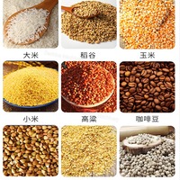 Vente chaude Mini Moteur Électrique/diesel Culture Graines Machine De Nettoyage Grain Riz Millet Blé Pierre Séparateur Par Gravité