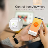 Termostato Inteligente WiFi HY510 para Caldera y Calefacción por Suelo Radiante, Compatible con Alexa/Google Home, Certificado CE/ROHS