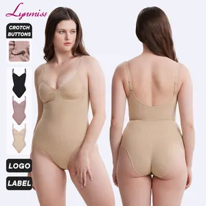 Wholesale Slimming Bodysuit Tummy Trimmer Breathable Seamless Shapewear Body Shaper For Women