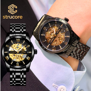 Montre mécanique automatique de luxe en acier inoxydable 41 mm, étanche, lumineuse, avec logo personnalisé, fabricant OEM pour hommes - Product Image 1