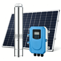 Bomba Sumergible Solar de Alta Resistencia 3JC 1500W 110V para Pozos Profundos, Bomba de Agua para Pozos Profundos