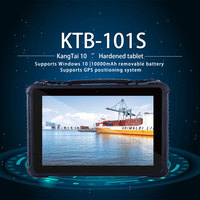 KTB 101S CE usine chinoise tablette d'ordinateur robuste portable industriel windows10 64GB 128GB 10.1 pouces tablette robuste à écran tactile