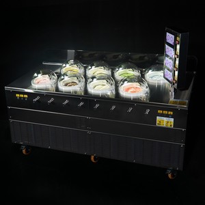 Machine à glaces et sorbets commerciale 8 saveurs en acier inoxydable de haute qualité, certifiée NSF ETL, pour sirops, fruits, noix, lait, <span class=keywords><strong>Galaxy</strong></span> - Product Image 1