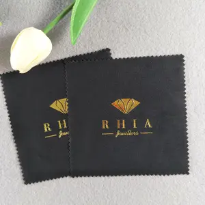 Wholesale Colorful Custom Polishing Cloth Jewelry Sterling Silver Jewelry Polishing Cleaning Cloth With Logo