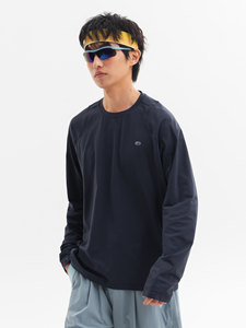 เสื้อยืดแขนยาวทรงหลวมแบบสปอร์ตกลางแจ้ง แห้งเร็ว เหมาะสำหรับฤดูใบไม้ผลิและฤดูร้อน ใช้สำหรับออกกำลังกายและฝึกซ้อม - Product Image 2