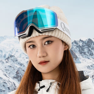 Qunature Custom Logo Unisex Anti-Fog Snowboard Goggles Designer Adulto Óculos Lentes <span class=keywords><strong>Toric</strong></span> Polarizadas para Esqui ao Ar Livre - Product Image 4