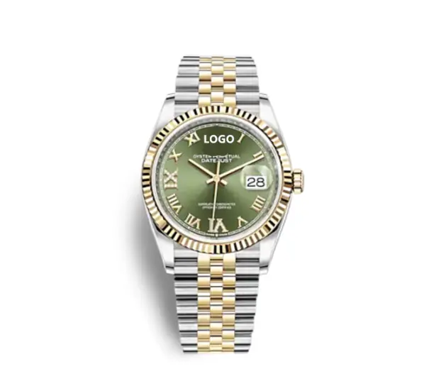 Roman digital timing versatile fully automatic mechanical watch can be worn by men and women