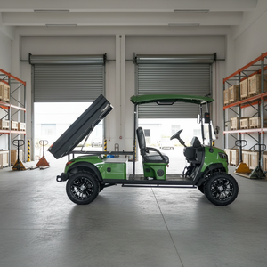 Carrito de Golf Eléctrico Personalizado de 2 Plazas, Homologado para Circular por la Calle, con Caja de Carga Trasera - Product Image 6