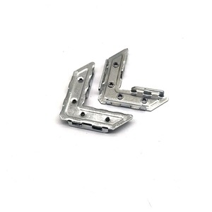 Connecteur d'angle en alliage d'aluminium pour porte et fenêtre, 57x16,5 mm, épaissi, à angle droit, accessoire de quincaillerie - Product Image 4