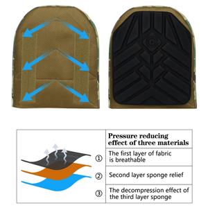 Équipement tactique Artex, libération rapide, entraînement en plein air, chalecos, Molle, camouflage, protection corporelle, porte-plaque tactique, gilet tactique - Product Image 4