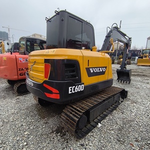 Escavatore Idraulico Mini <span class=keywords><strong>Volvo</strong></span> <span class=keywords><strong>60</strong></span> Usato di Alta Qualità, Piccolo Escavatore Importato EC60D in Vendita - Product Image 6