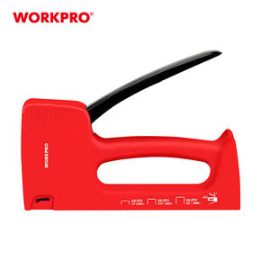 WORKPRO Juego <span class=keywords><strong>de</strong></span> pistola <span class=keywords><strong>de</strong></span> clavos con removedor <span class=keywords><strong>de</strong></span> grapas Ajuste manual Pistola grapadora <span class=keywords><strong>de</strong></span> tapicería <span class=keywords><strong>de</strong></span> madera para herramientas <span class=keywords><strong>de</strong></span> carpintería Hogar DIY - Product Image 1