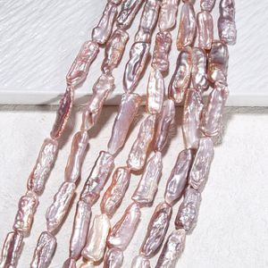 Cuentas de Perlas Naturales Barrocas Irregulares al por Mayor, Tiras Largas de Perlas Sueltas, Accesorios para Abalorios Hechos a Mano - Product Image 4