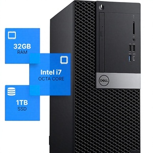 Für <span class=keywords><strong>Optiplex</strong></span> <span class=keywords><strong>7070</strong></span> Tower Desktop-Computer |   Intel I7-9700 (3,4GHz) |   32GB DDR4 RAM |   1TB SSD Solid State |   Windows 11 Pro |   >30" - Product Image 1
