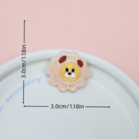 Patchs brodés d'animaux miniatures, thermocollants ou à coudre, adaptés aux accessoires vestimentaires DIY tels que vêtements, sacs et chapeaux