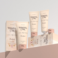 Emballage de tube souple personnalisé pour crème de soin de la peau, tubes cosmétiques en plastique à presser