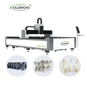 Igoldencnc Fiber Laser Machine 3015 1000W 2000W 3000W Laser Cut Carbon En Staal Lasersnijmachine