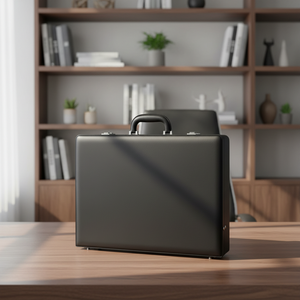 Maleta <span class=keywords><strong>de</strong></span> almacenamiento <span class=keywords><strong>de</strong></span> cuero negro <span class=keywords><strong>de</strong></span> 18 pulgadas Estuche <span class=keywords><strong>de</strong></span> <span class=keywords><strong>abogado</strong></span> Wirh Bloqueo <span class=keywords><strong>de</strong></span> código digital Maletín <span class=keywords><strong>de</strong></span> 17 pulgadas con bolsillos adjuntos - Product Image 1