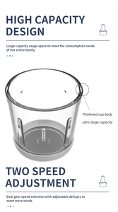 Mélangeur de nourriture pour bébé électrique Portable multi-fonctionnel automatique presse-agrumes mélangeurs <span class=keywords><strong>hachoir</strong></span> à <span class=keywords><strong>viande</strong></span> - Product Image 6