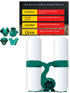 Penyedot Debu Portabel St Brand 2.2kW 45kg untuk Pabrik Mebel, Pertukangan Kayu, Router CNC, Mesin Sander, Gergaji Panel, Pengumpul Debu Mudah Digunakan - Product Image 2