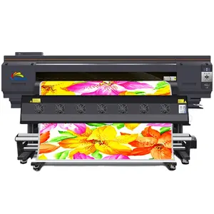 Direct Textile Printer To The Fabric 1.9m Sublimation Transfer Printer Printing Price Fabric Sublimation Printing Machine