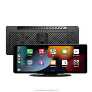 Moniteur de voiture IPS de 10,26 pouces, prend en charge CarPlay sans fil, Android Auto, navigation, lien miroir, image inversée OEM, écran tactile portable - Product Image 1