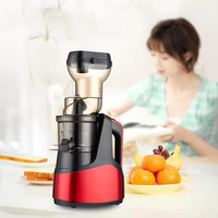 Spaanse elektrische huishoudelijke slowjuicer met koude persing, BPA-vrij, brede opening voor hele fruit en groenten, met commerciële motor