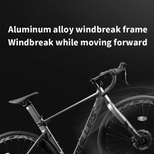 Bicicleta de Carretera de Carreras 700C Freno de Disco Aleación de Aluminio Blanca y Negra Manillar Curvo Nuevo Estilo para Ciudad y Deportes al Aire Libre - Product Image 4