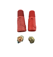 Prise de câble 35-50 Couleur rouge des accessoires de soudage Joint femelle 35-50mm