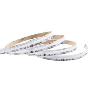 Bande <span class=keywords><strong>LED</strong></span> Lumineuse Couleurs Rêveuses Cuivre Haute Luminosité COB 24V Intérieur <span class=keywords><strong>RGB</strong></span> WS2812 Contrôle Vocal Wi-Fi IP20 Éclairage Cuisine CRI80 Élevé - Product Image 2