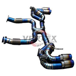 Escape Catback Valvetronic de Titanio Grado 5 Vortex para Chevrolet Corvette C8, Sistema de Sonido Activo, Ligero, Sin Ruido - Product Image 2